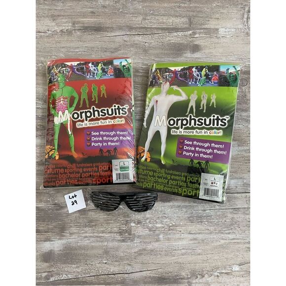 Set of two Morphsuits Halloween Costumes Size Large - Picture 1 of 3